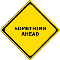 something ahead